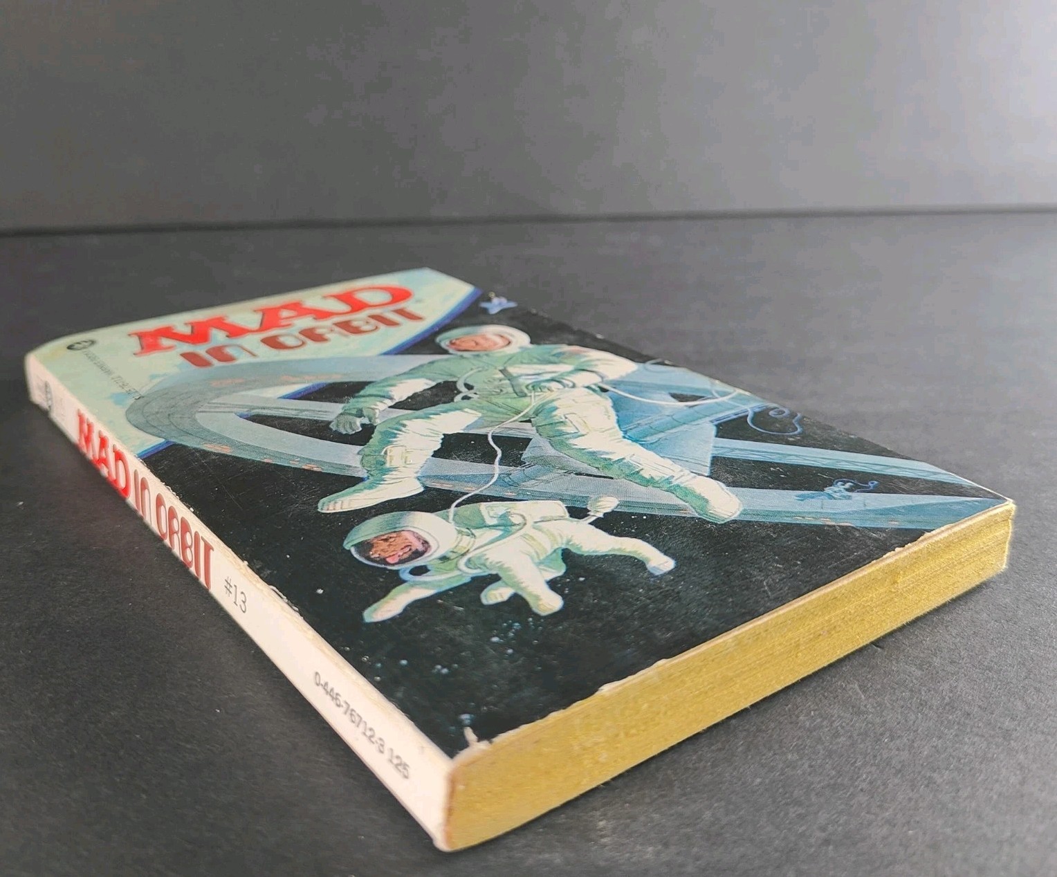 MAD in Orbit 1975 PB 1st Print William M. Gaines Satire Americana Sports Politic