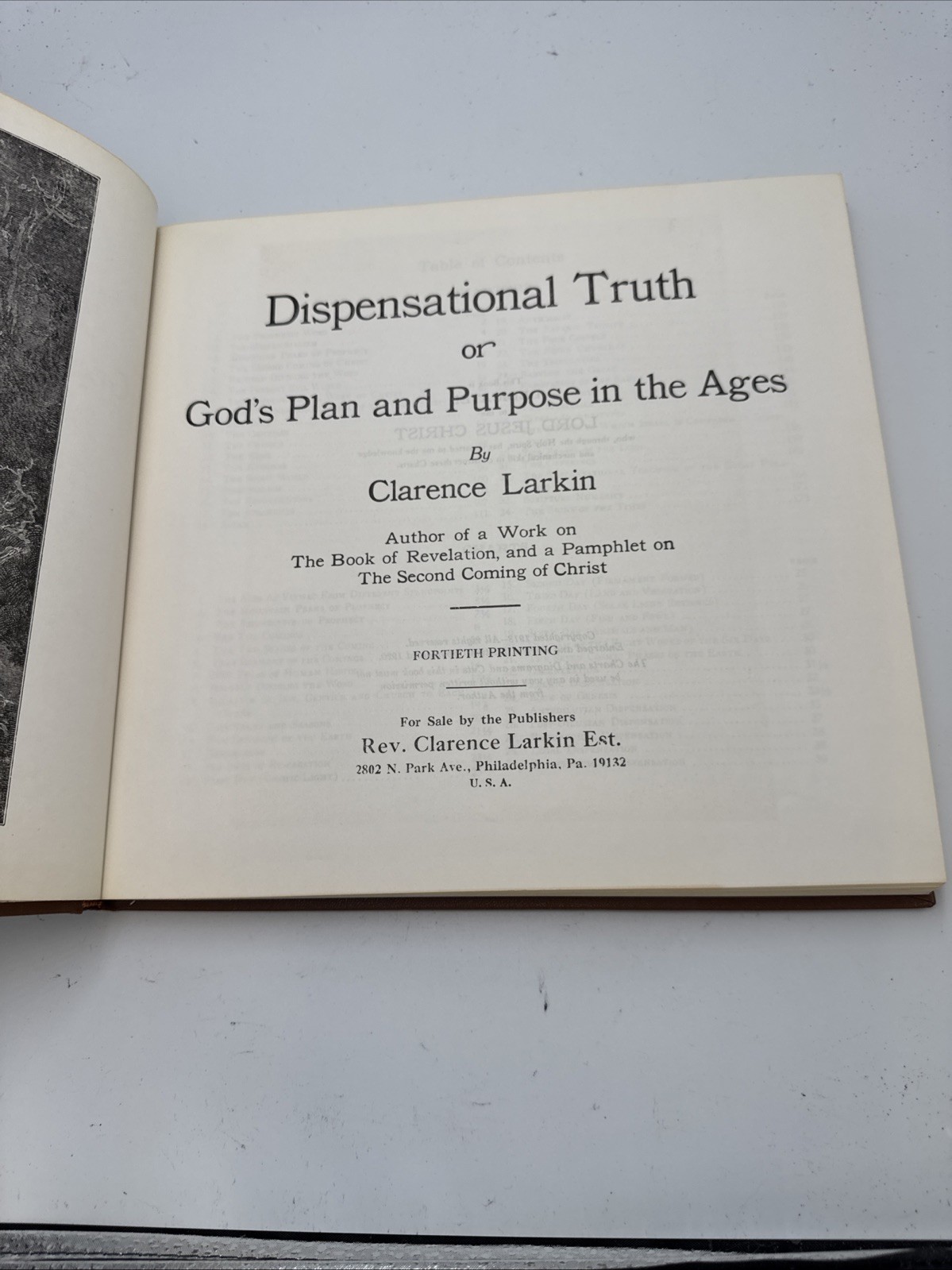 Dispensational Truth God’s Plan & Purpose in the Ages by Clarence Larkin 1920