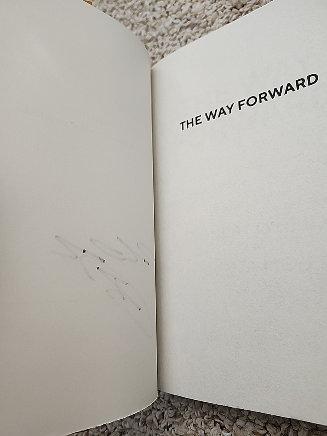 The Way Forward Signed/Autographed Book Robert O’Neill & Dakota Meyer