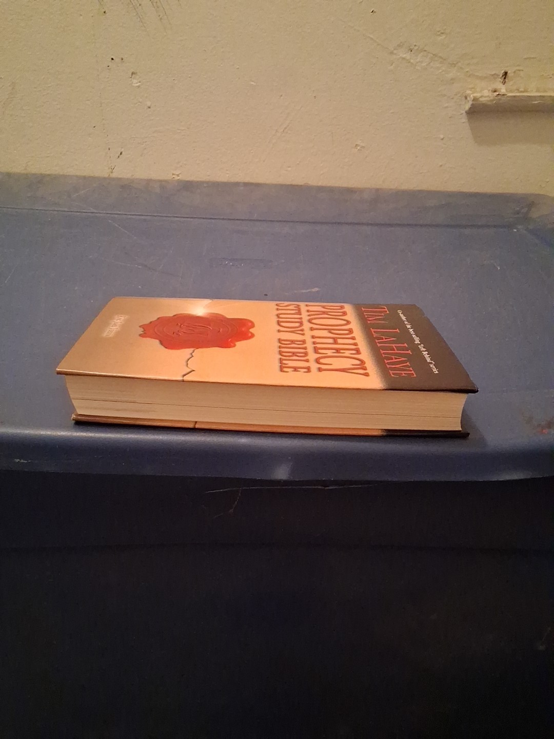 Prophecy Study Bible by Tim Lahaye (2000, Hardcover)