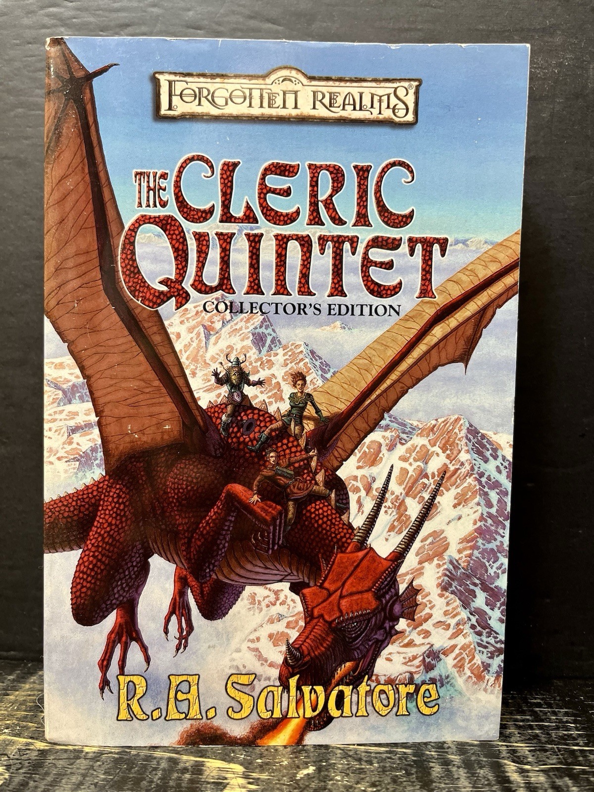 Cleric Quintet by R. A. Salvatore (2002, Trade Paperback) Very Good Y1