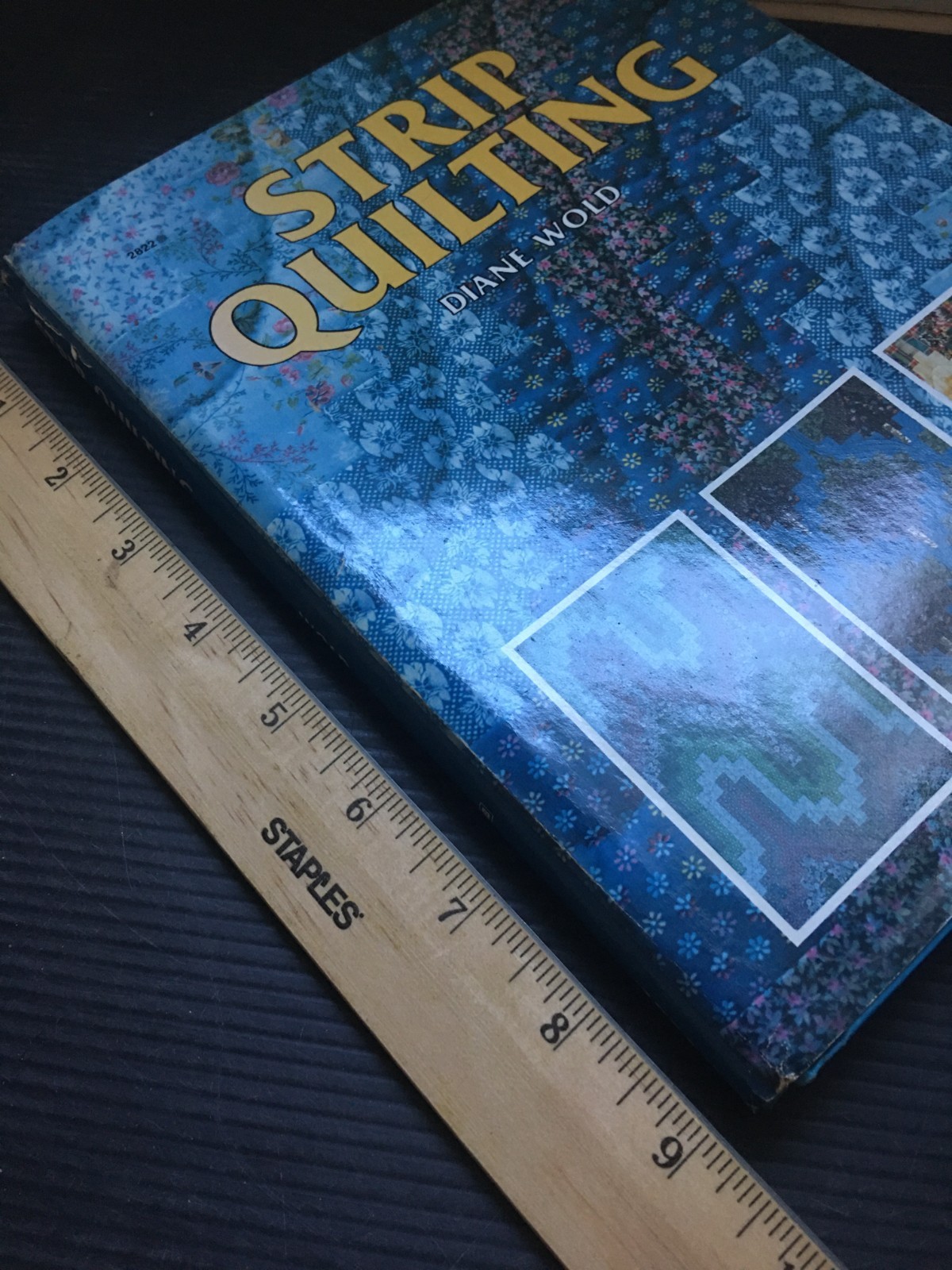 Strip Quilting by Diane Wold 9″L x 7.25″W x 0.75″H