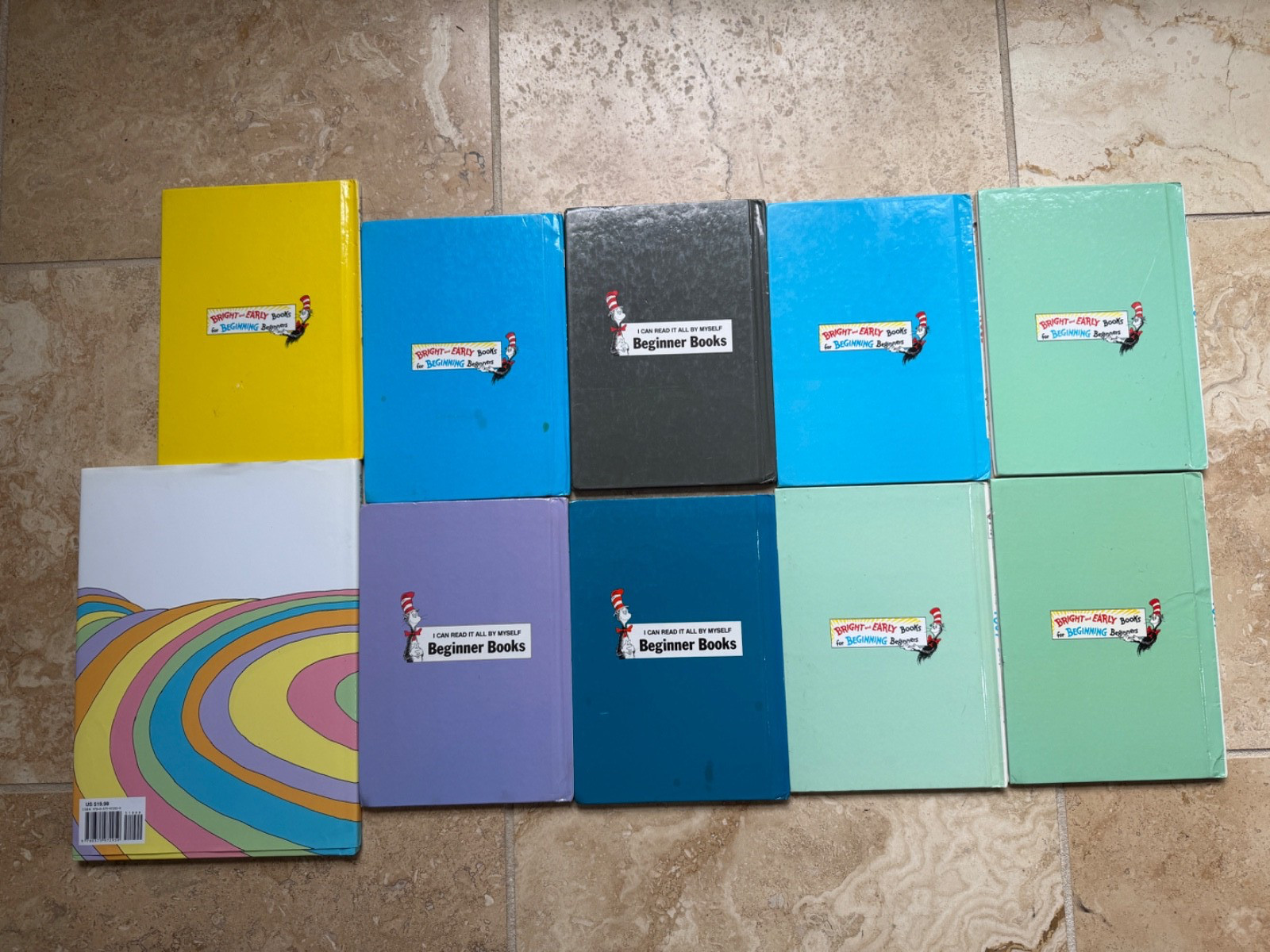 Lot of 10: Dr Seuss Random Miscellaneous Hardcover Books for Kids ~ Free Ship!