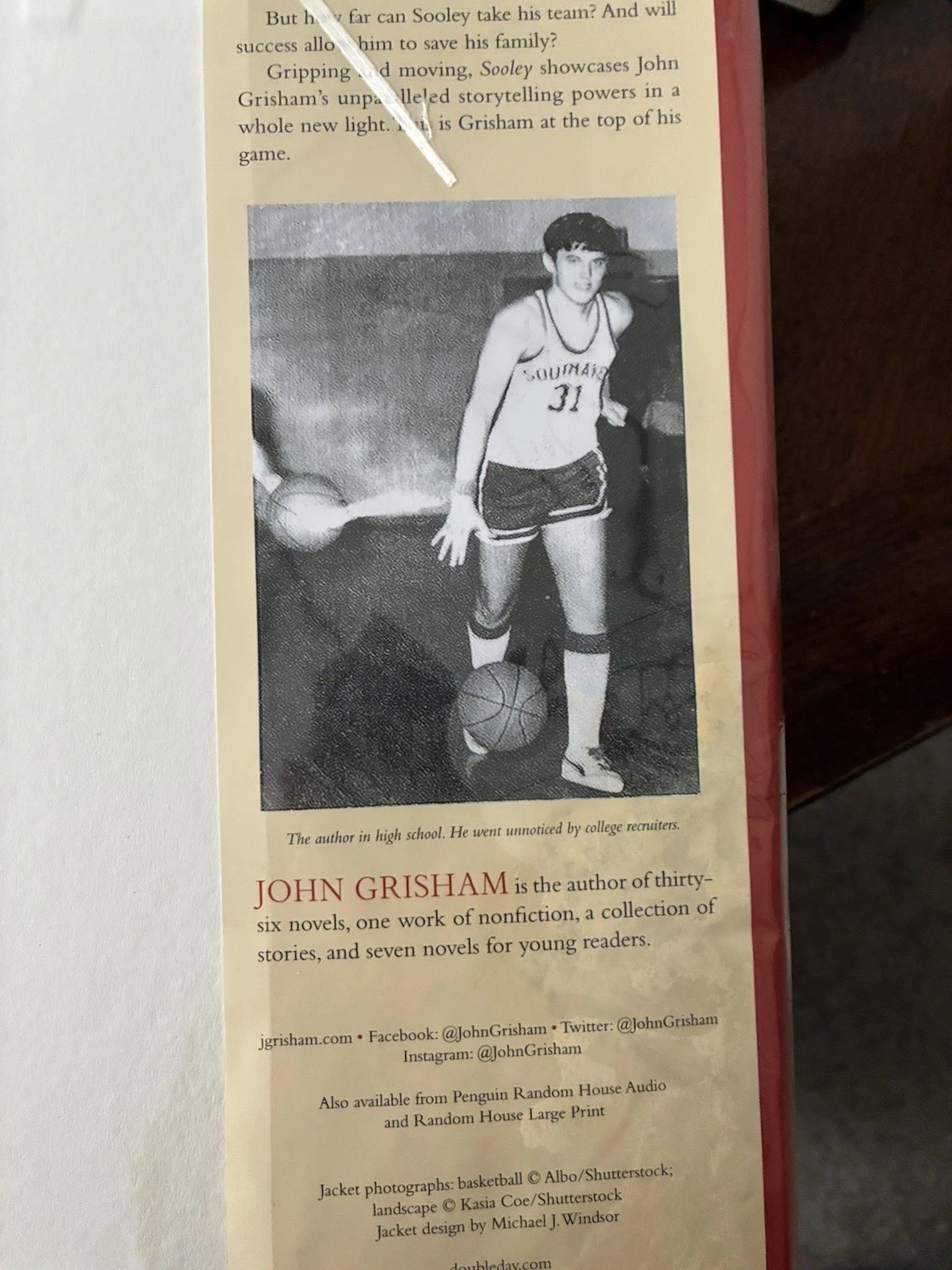 Sooley: Novel John Grisham First Edition