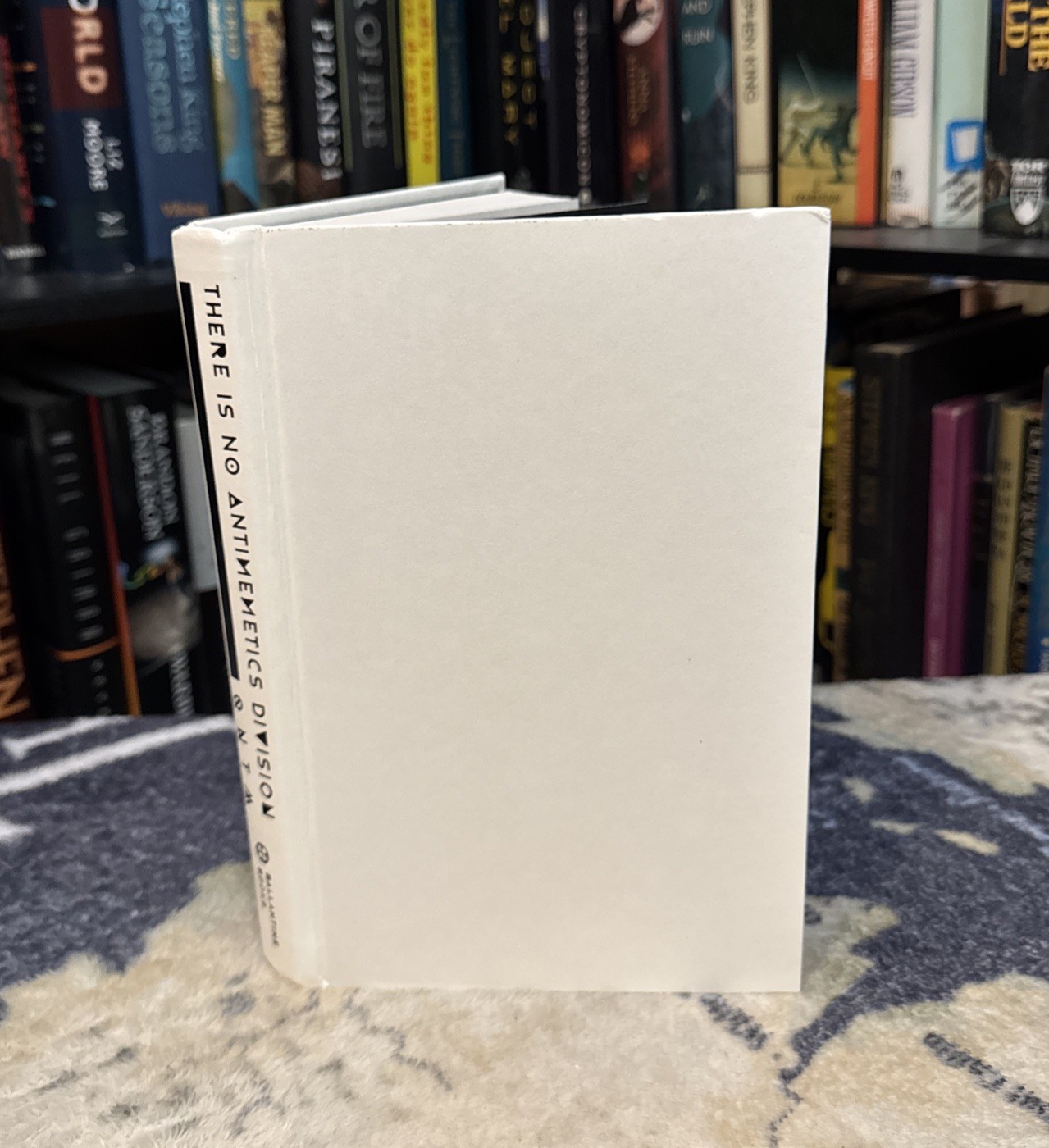 There Is No Antimemetics Division by QNTM (Hardcover) First US Edition/1st Print