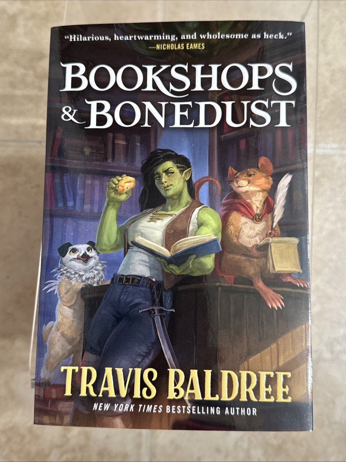 Bookshops and Bonedust by Travis Baldree 1 St US Edition Paperback