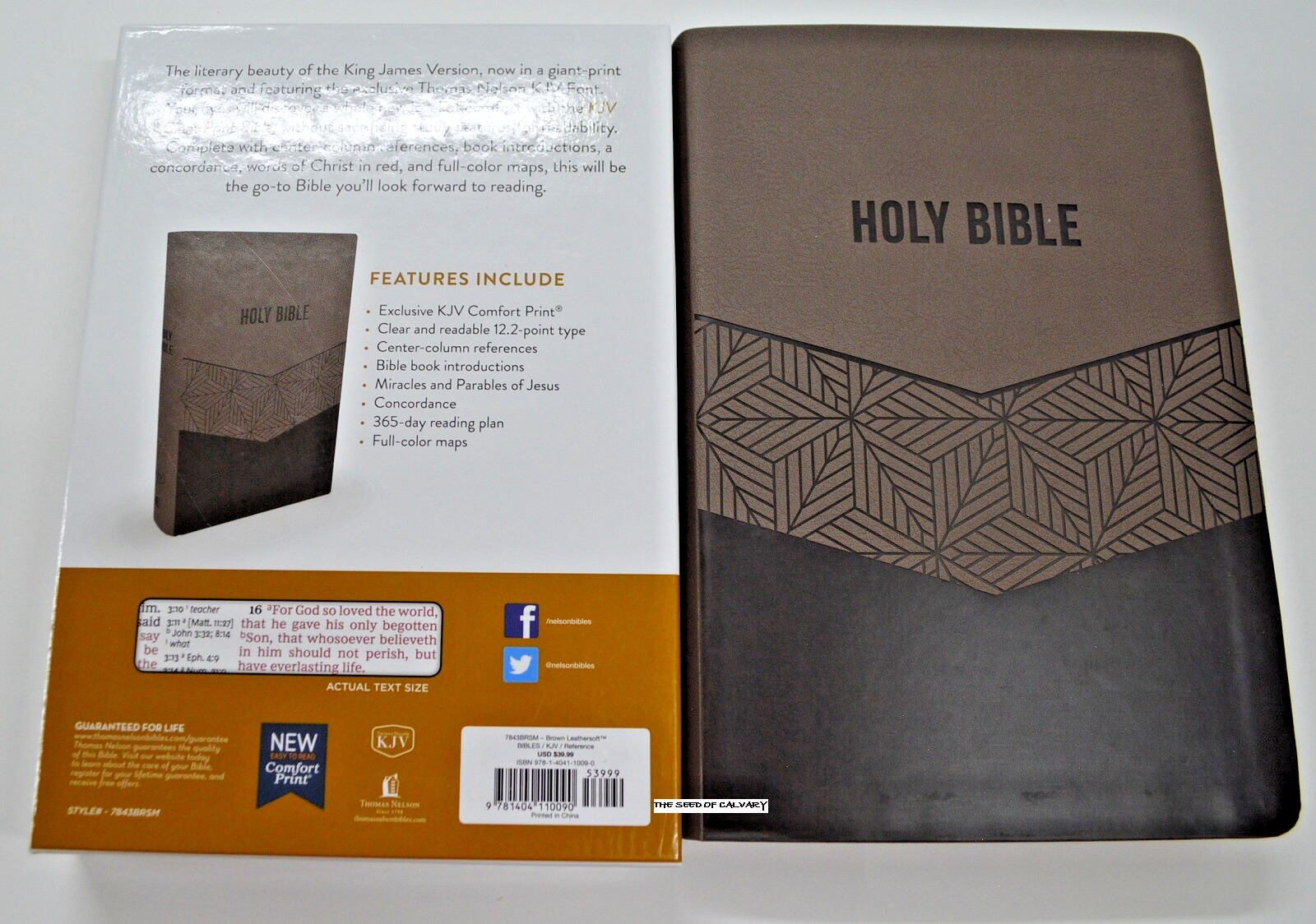 KJV Giant Print Red Letter Edition BRAND NEW in Shrink Wrap!!!