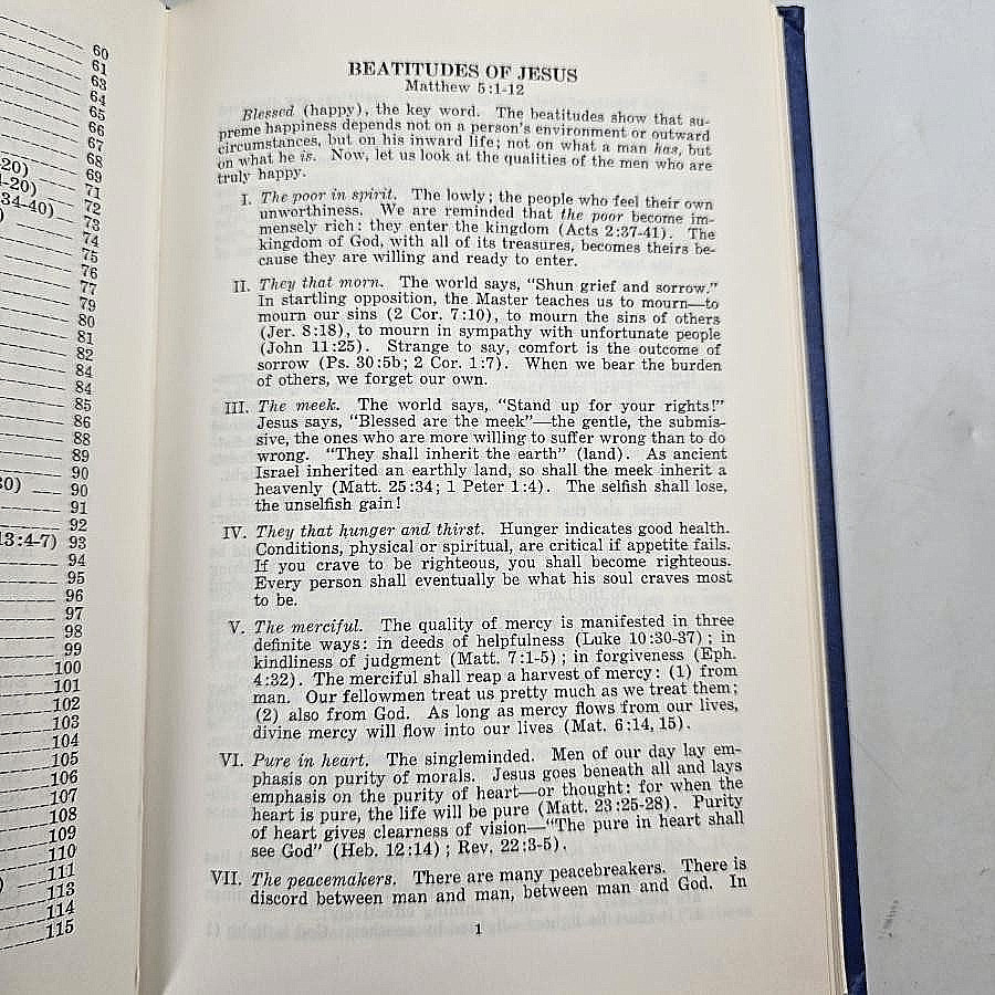 Vintage 101 Sermon Outlines Frank Cox HC 1971 Preaching Christian Book Vintage