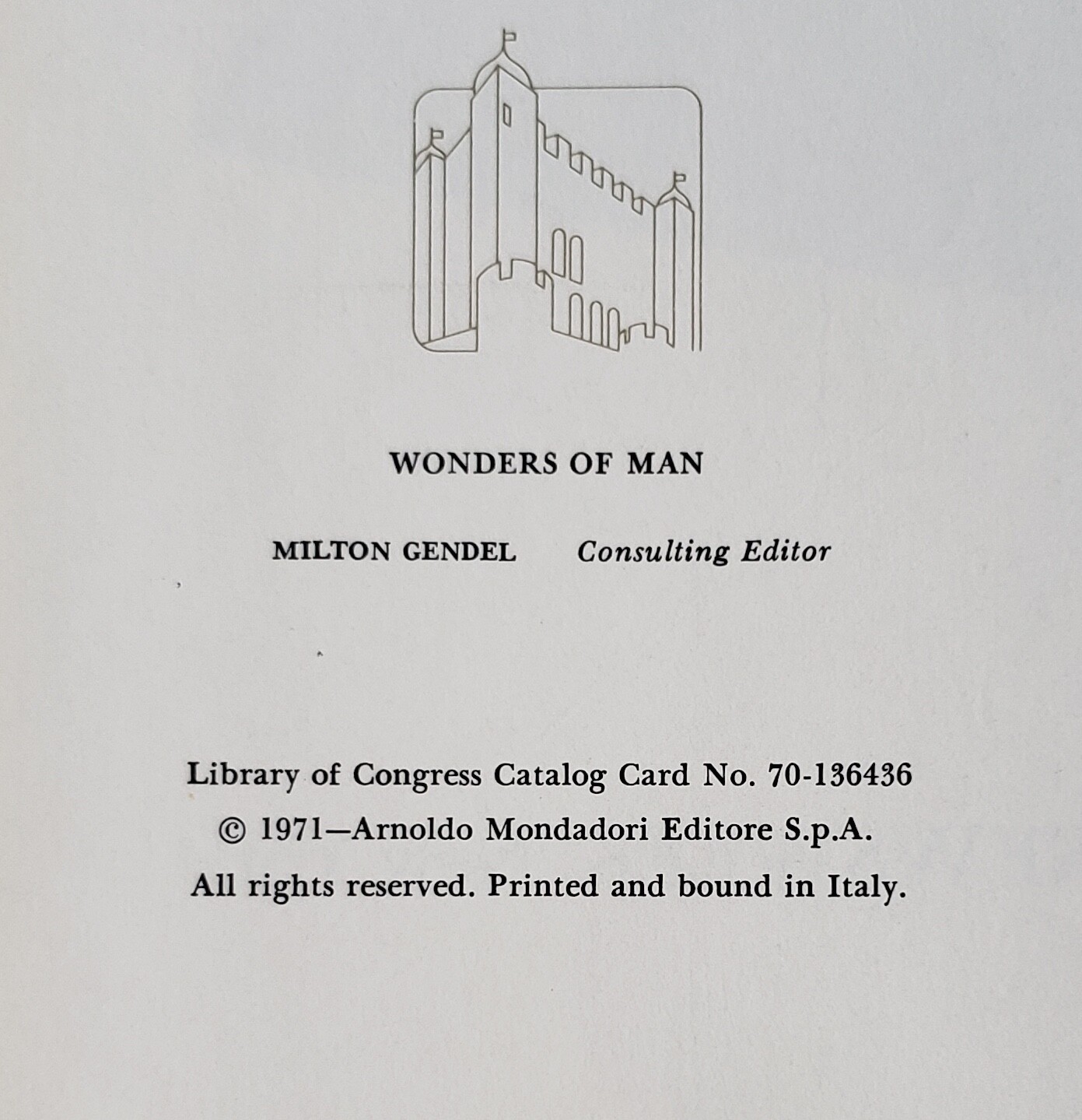 Tower Of London History & References In Literature – 1971 Hardcover 172 Pages