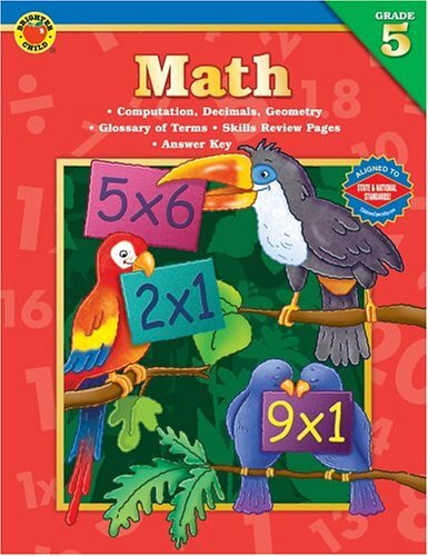 Brighter Child Math, Grade 5 – Carson-Dellosa Publishing – Paperback – Very …
