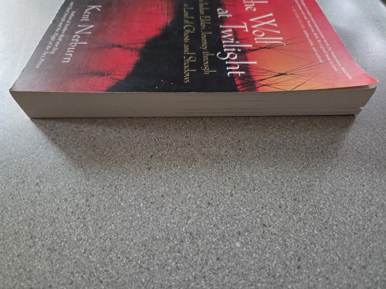 Wolf at Twilight Kent Nerburn Trade PB New World Library 2009 Literary Mystery