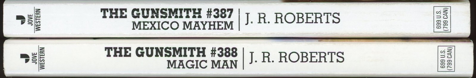 The Gunsmith Western Action Lot of 2 Paperback by JR Roberts