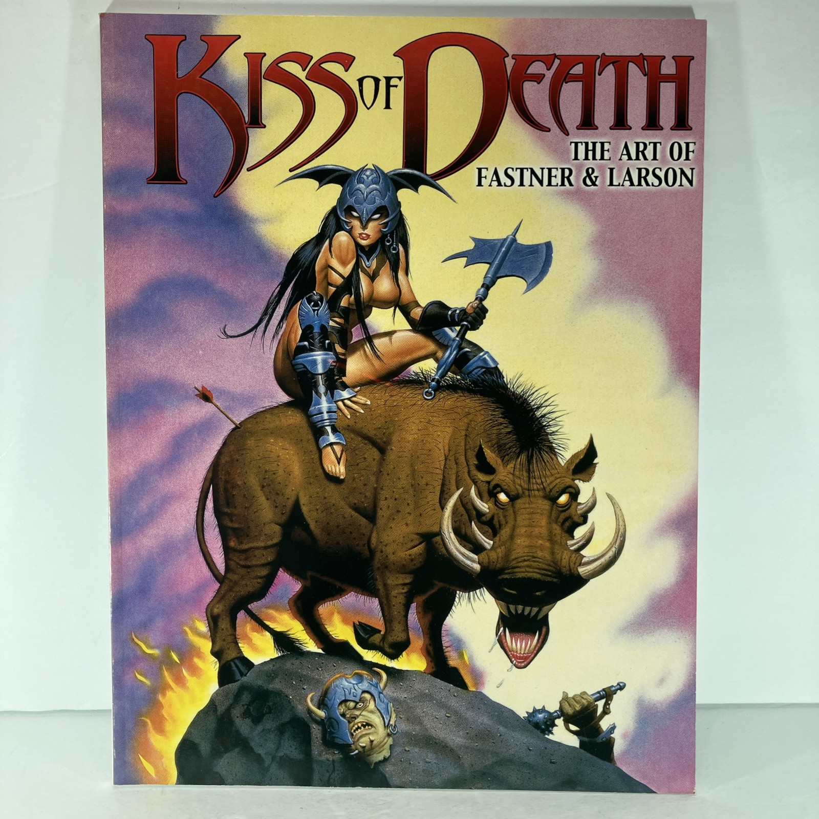 Kiss of Death Volume One The Art of Fastner & Larson 72 Pages 11”x8.5”Color &B&W