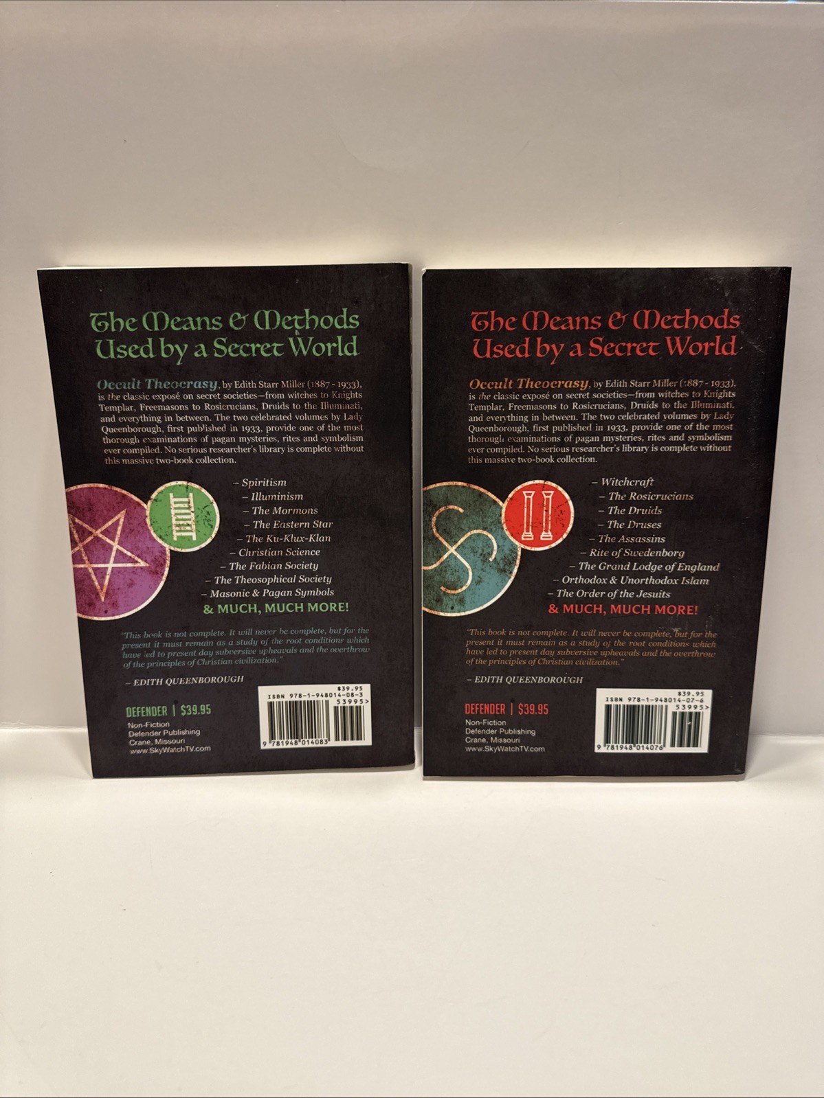 Occult Theocracy: The 1933 Classic – Volumes 1 & 2 – Paperback
