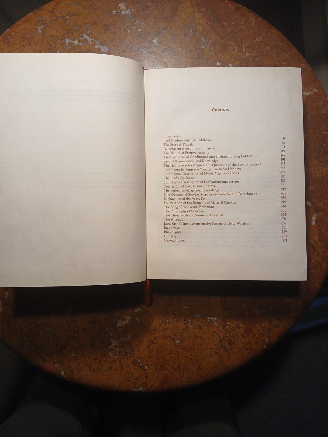 The UDDHAVA GITA, Original Sanskrit Text, Roman Transliteration And Translation