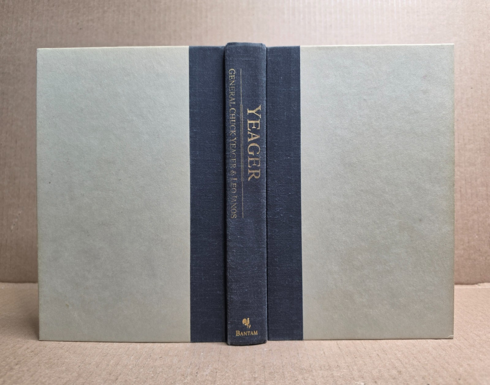 SIGNED Yeager : Autobiography by General Chuck Yeager & Leo Janos 1985 HC / DJ