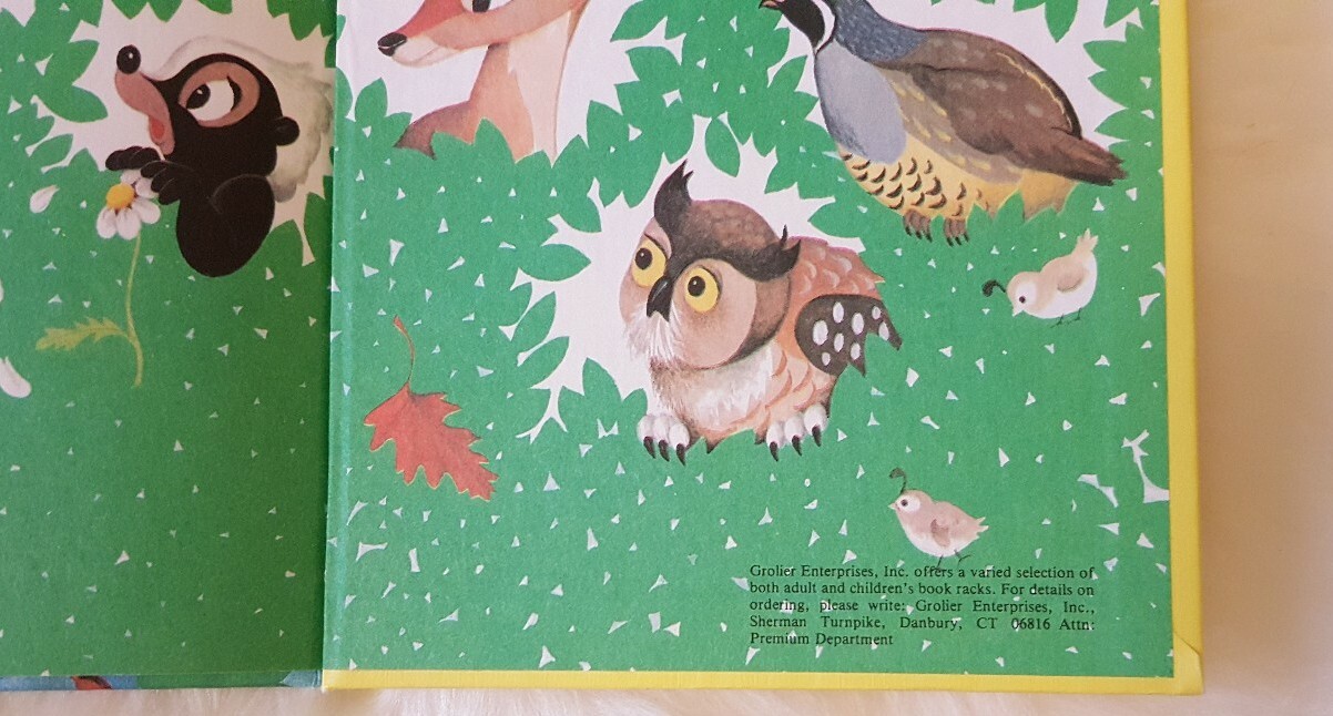 Bambi Grows Up, Walt Disney Productions, 1979 Random House Book Club Edition