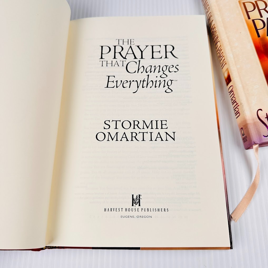 2x Stormie Omartian The Power of a Praying Parent & The Prayer That Changes Ever