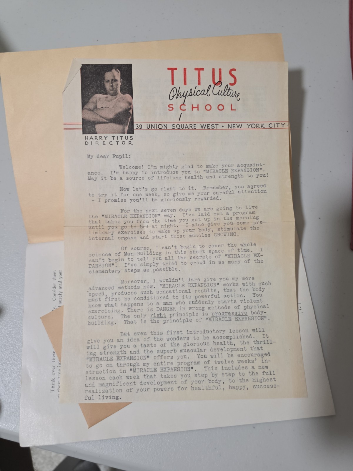 Vintage Strength Training Book And Exercises 1930s Miracle In Muscles New York