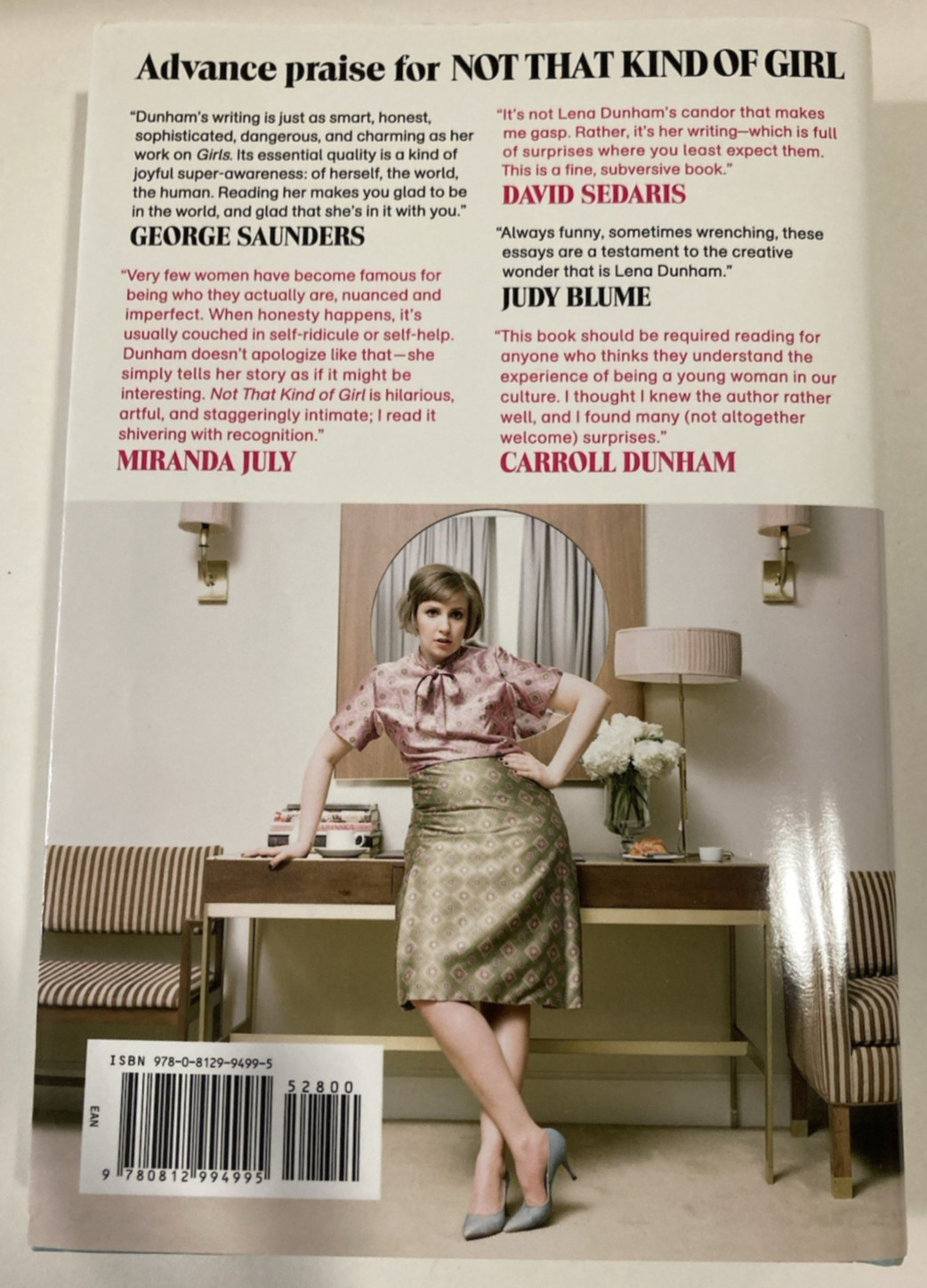 Not That Kind of Girl: A Young Woman Tells You What She’s Learned by Lena Dunham