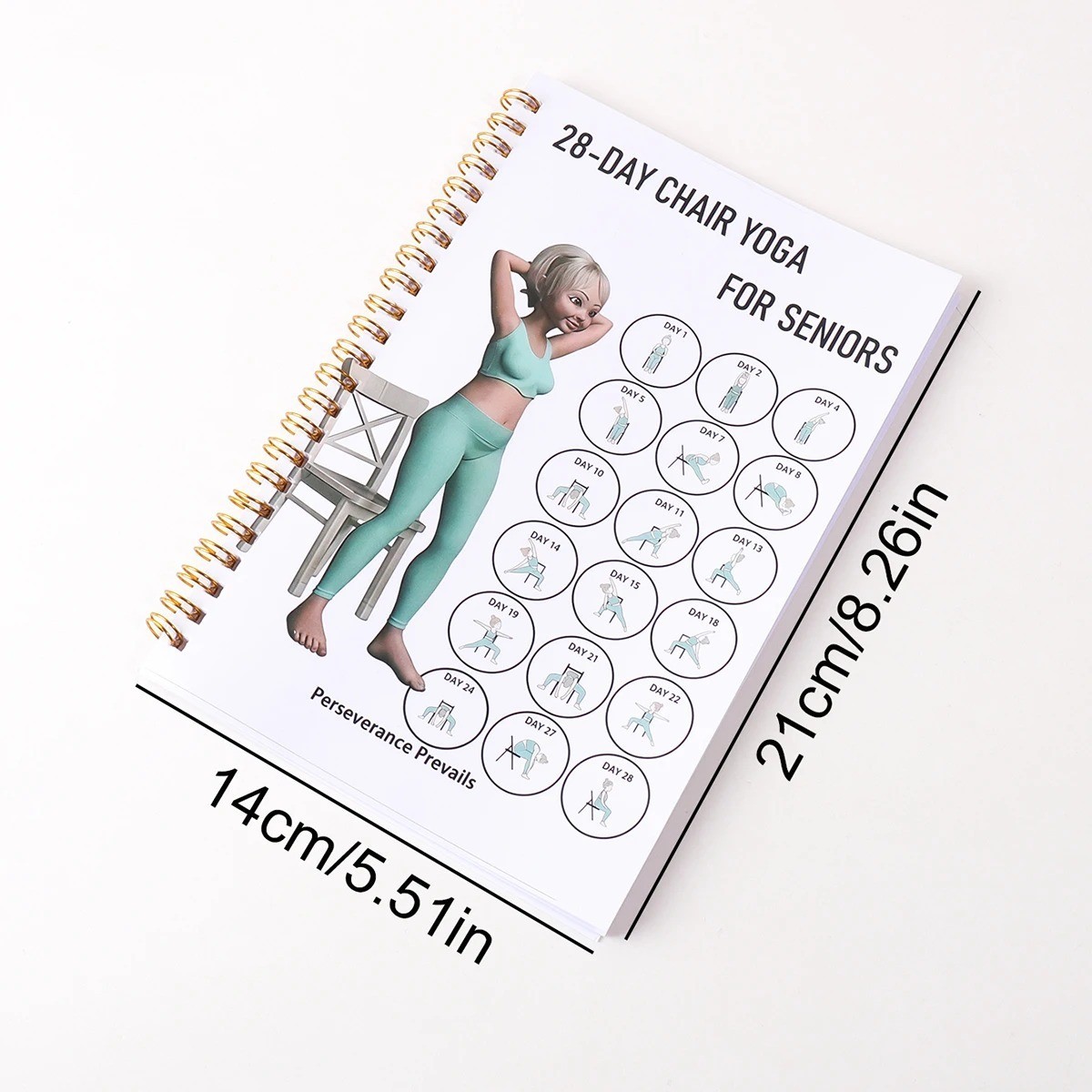 30 DAY CHAIR YOGA CHALLENGE – WEIGHT LOSS & FITNESS GUIDE FOR SENIORS & BEGINNER
