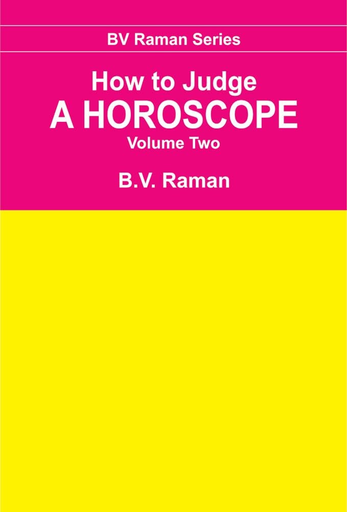 How to Judge a Horoscope by B. Raman