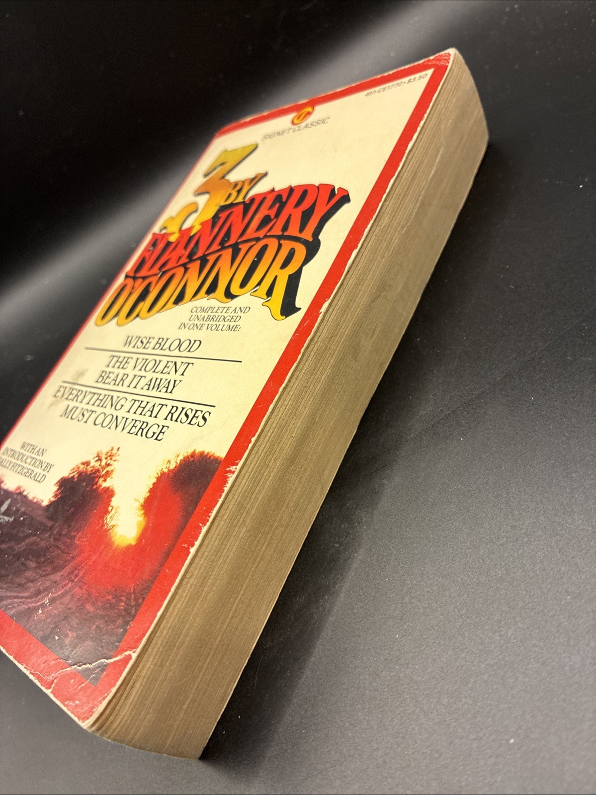 3 BY FLANNERY O’CONNOR vintage 1983 Signet paperback