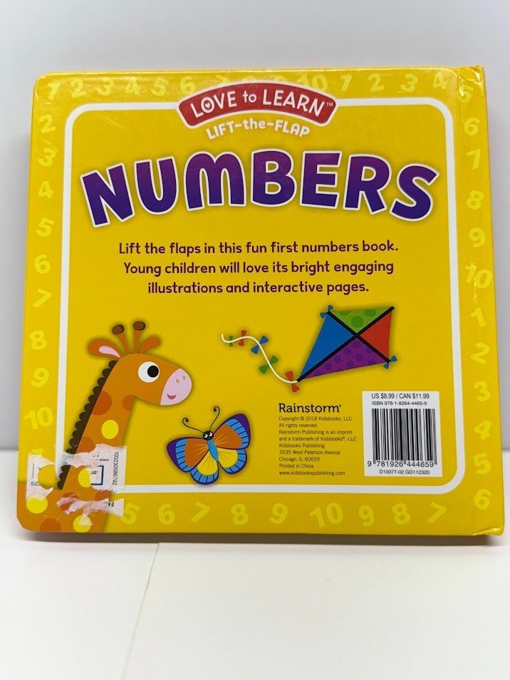 Preschool Interactive Learning Lift The Flap Books Lot Of 5 Mixed Titles