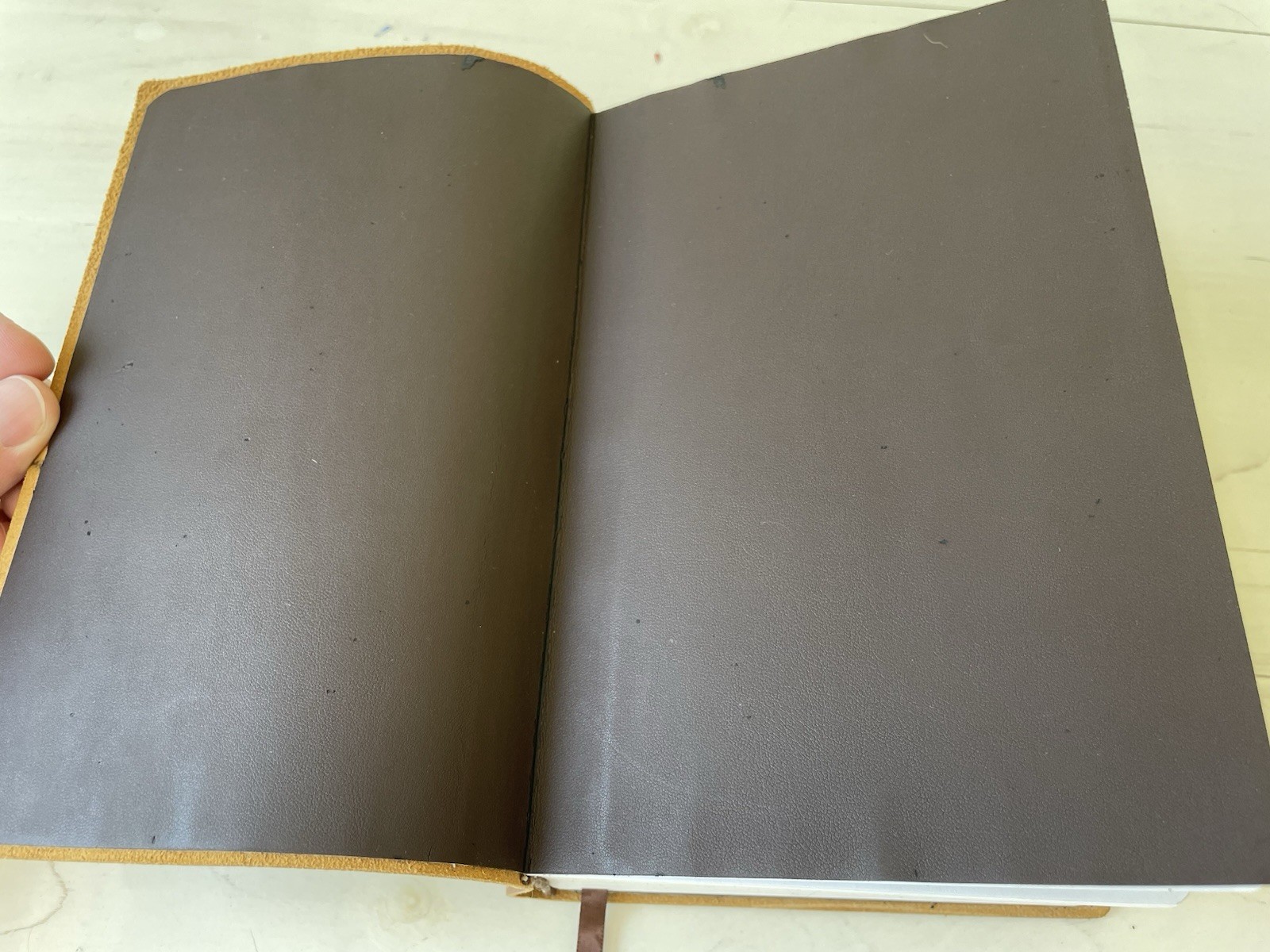 ESV Study Bible Personal Size Natural Brown Leather Out Of Print