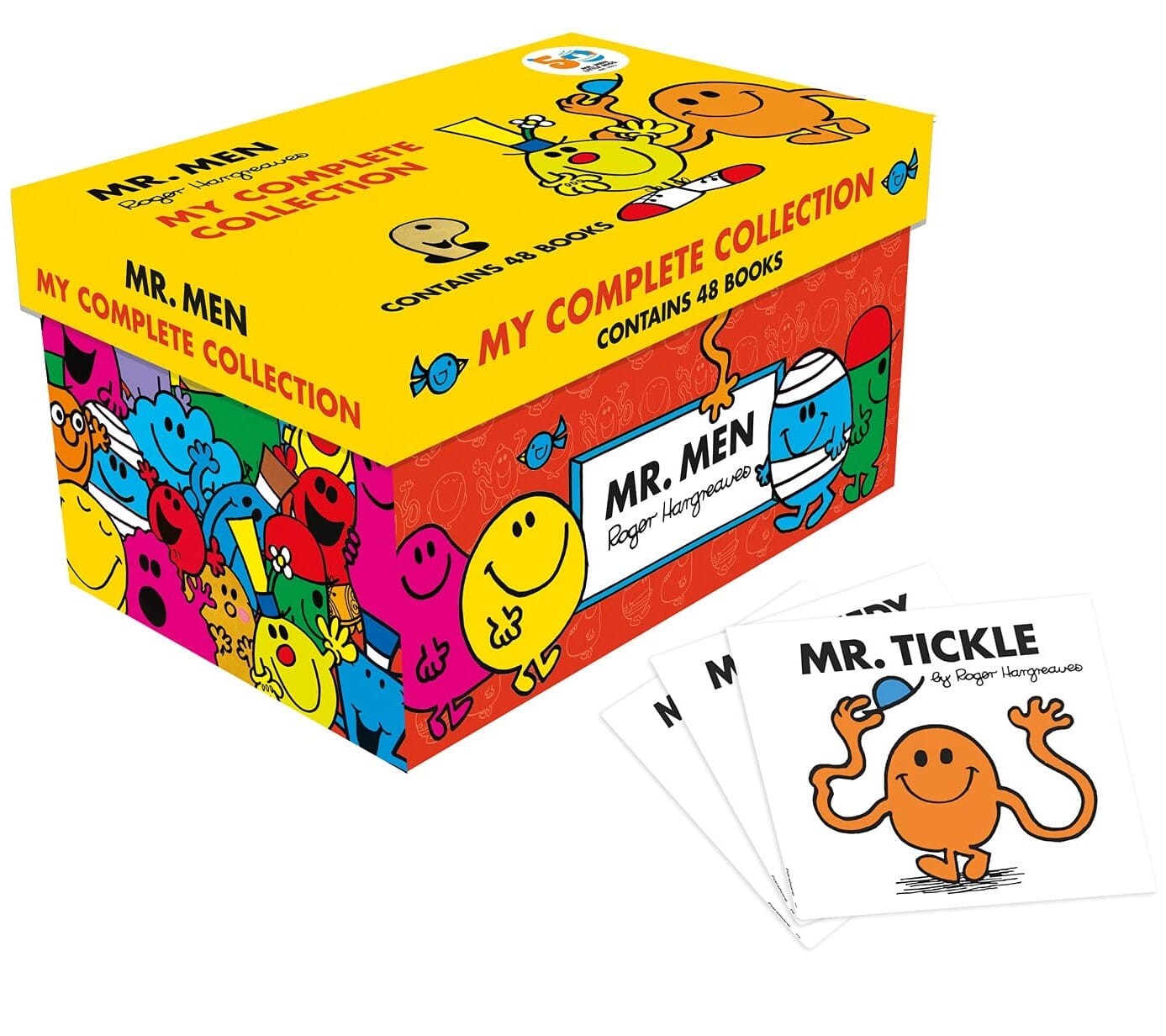 Mr Men My Complete Collection 48 Books Set By Roger Hargreaves – Ages 5-7 – PB
