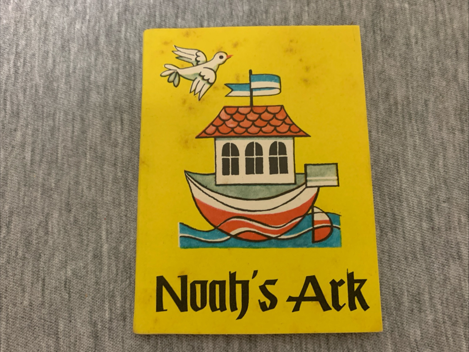 Vintage Noah’s Ark Booklet Muhlenberg Press West Germany