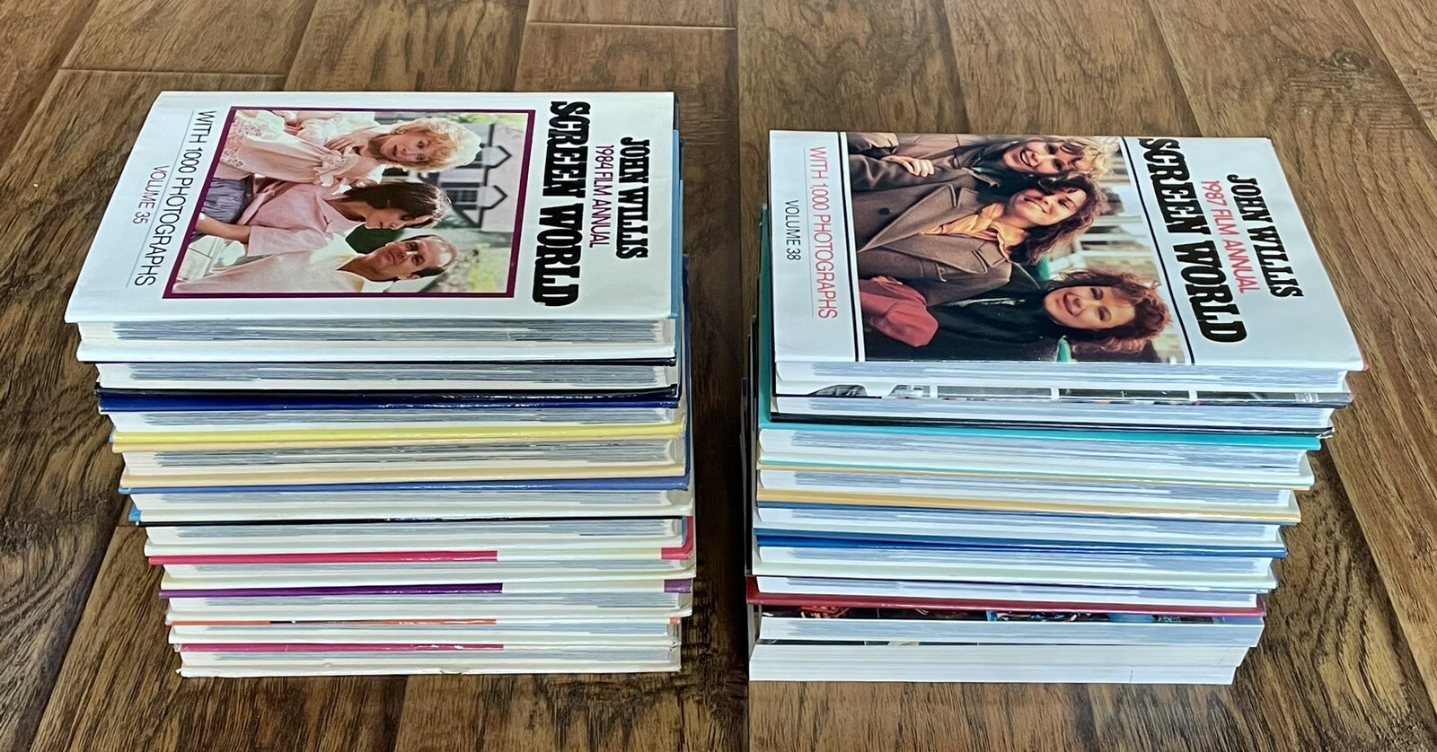 Screen World Lot of 20 — 17 HC w/ DJ, 3 SC — 1972-73, 77-85, 87-91, 93-96