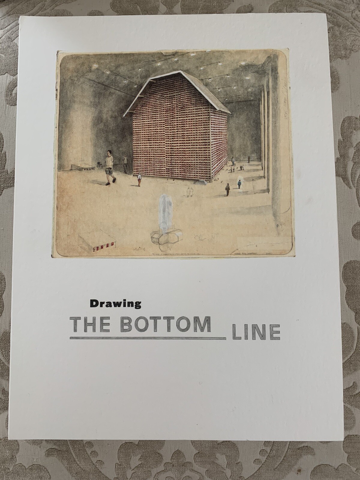 Drawing The Bottom Line Oversized Softcover Yale University Press Brand New