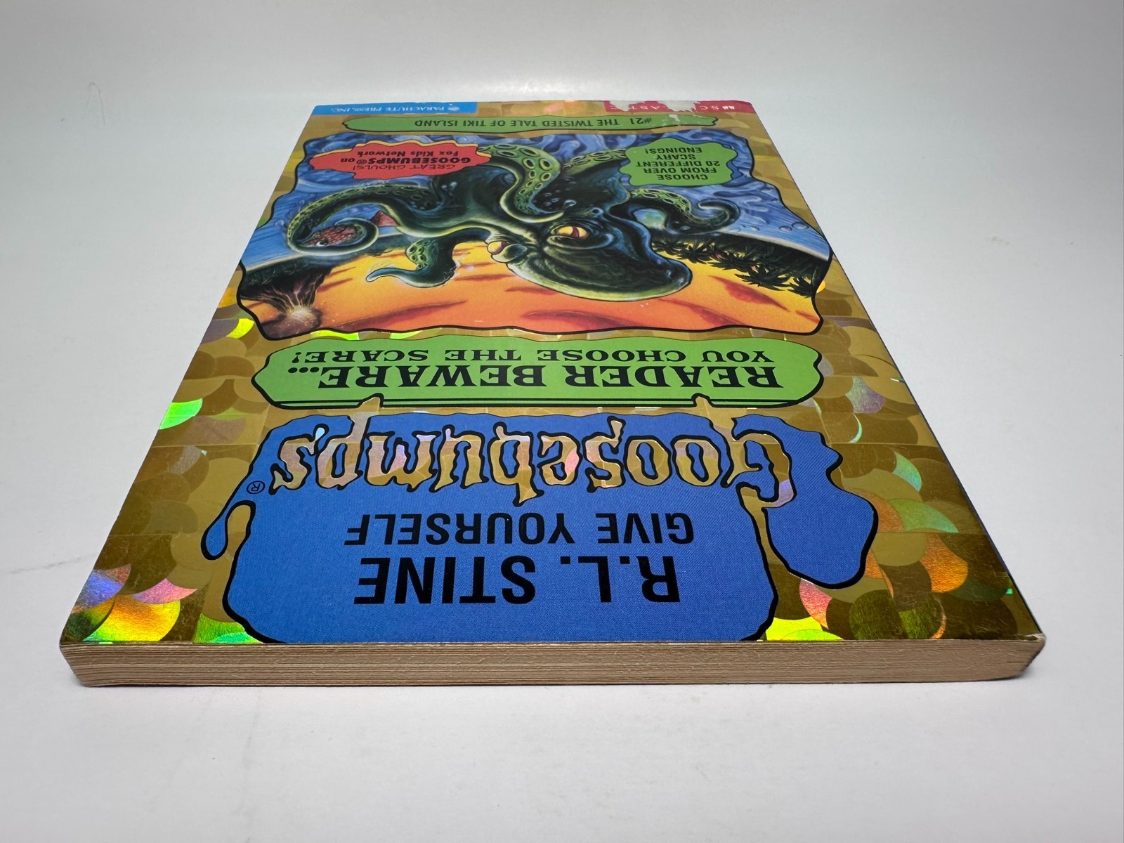 1st Print #21 The Twisted Tale of Tiki Island Give Yourself Goosebumps RL Stine