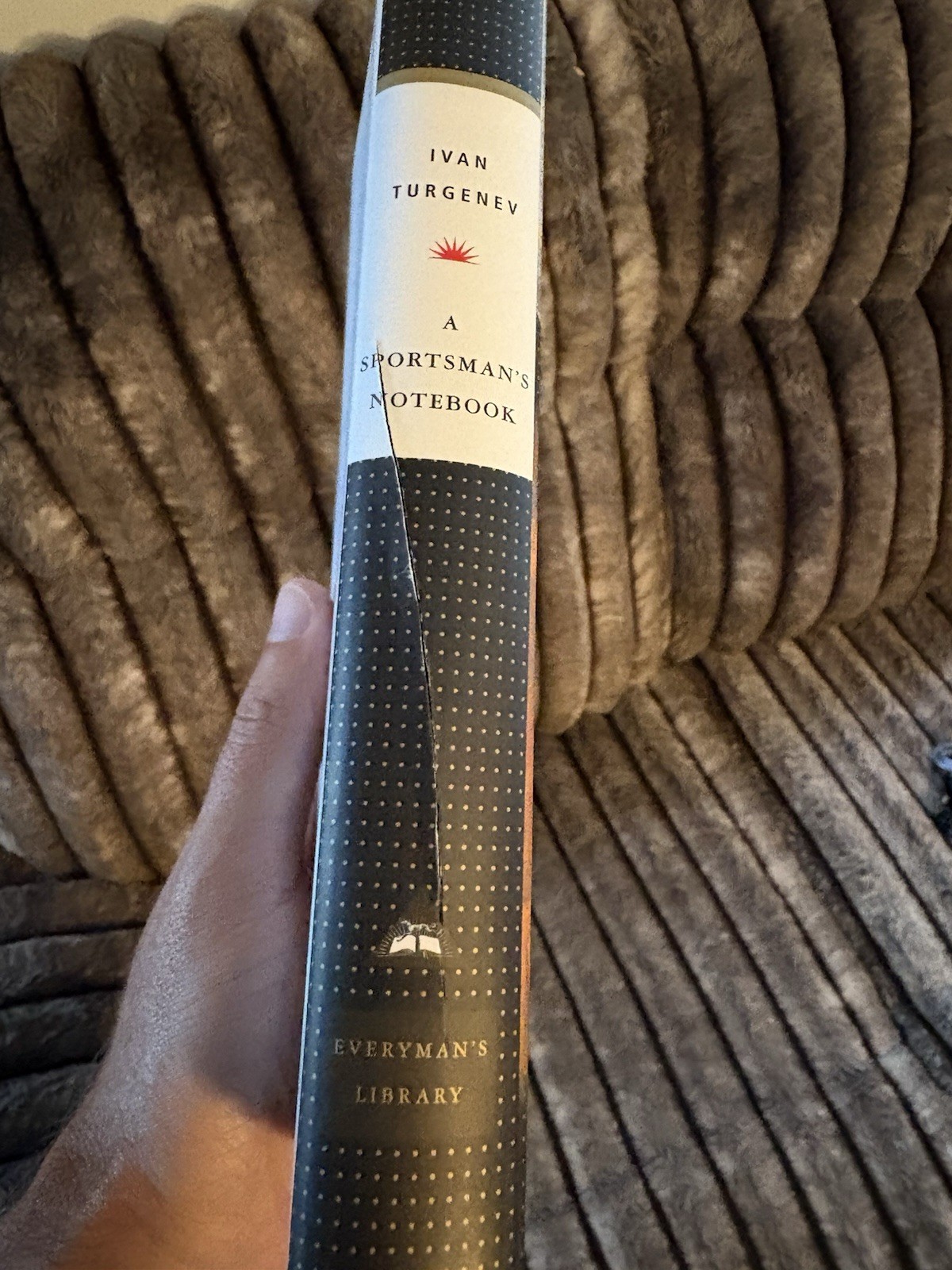 A Sportsman’s Notebook (Everyman’s Library)