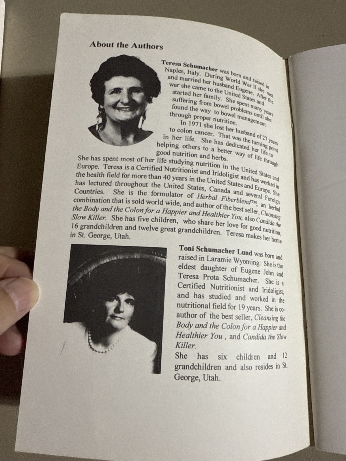 Candida, the Slow Killer, 2001 Revised Edition, 50-Page Booklet Schumacher