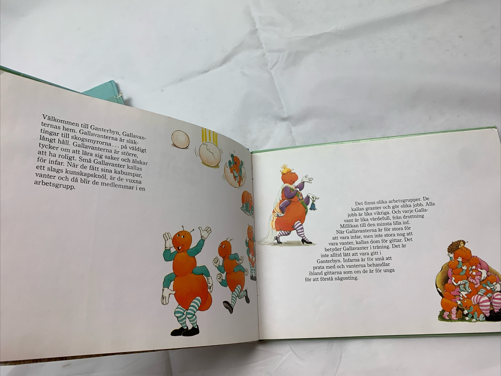 Gallavanternas Tradbok Barbok Av Kersti Frigell Swedish Lot Of 3 Children’s Book