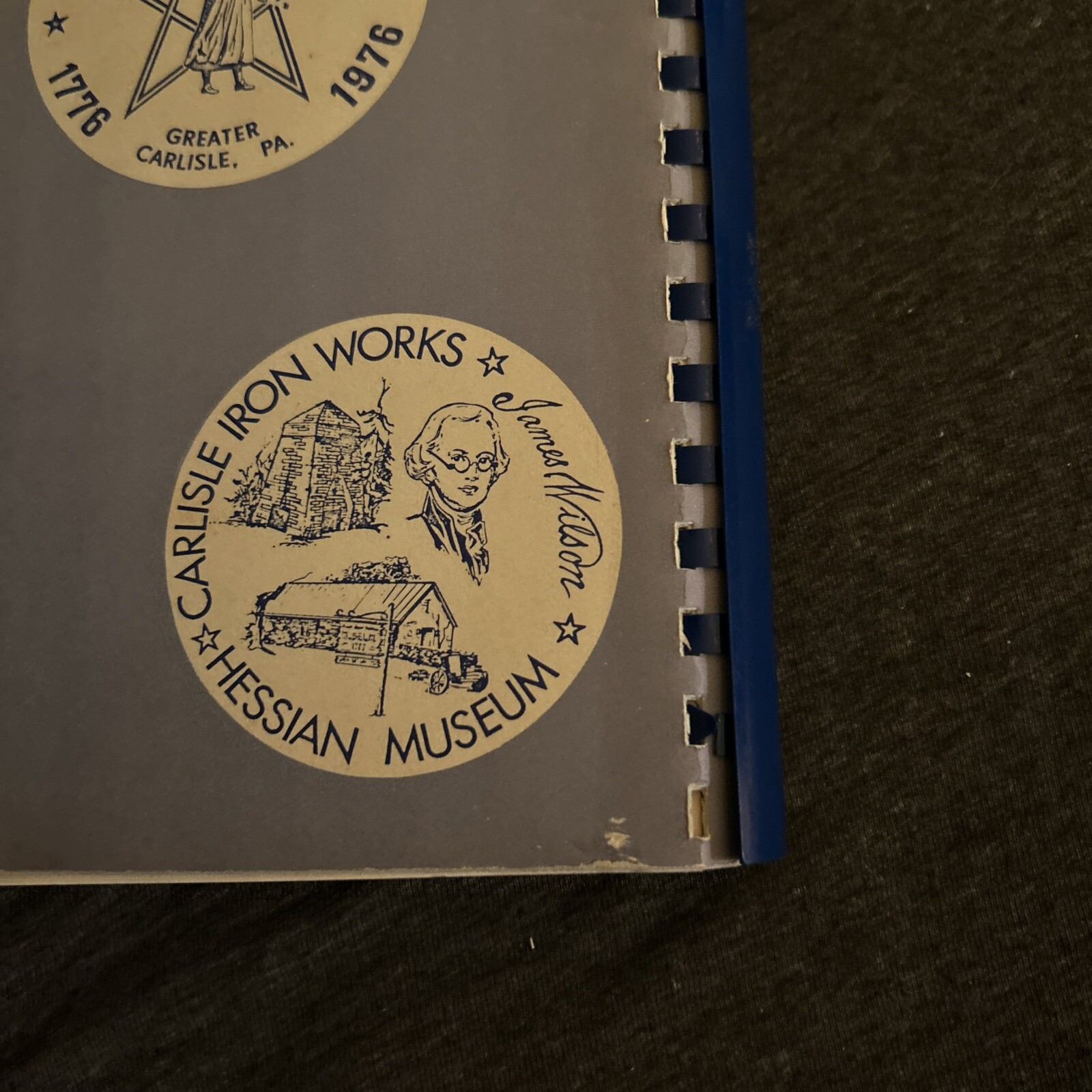 Carlisle Heritage ‘76 Cookbook A Bicentennial Collection 228 Pages Rare PA