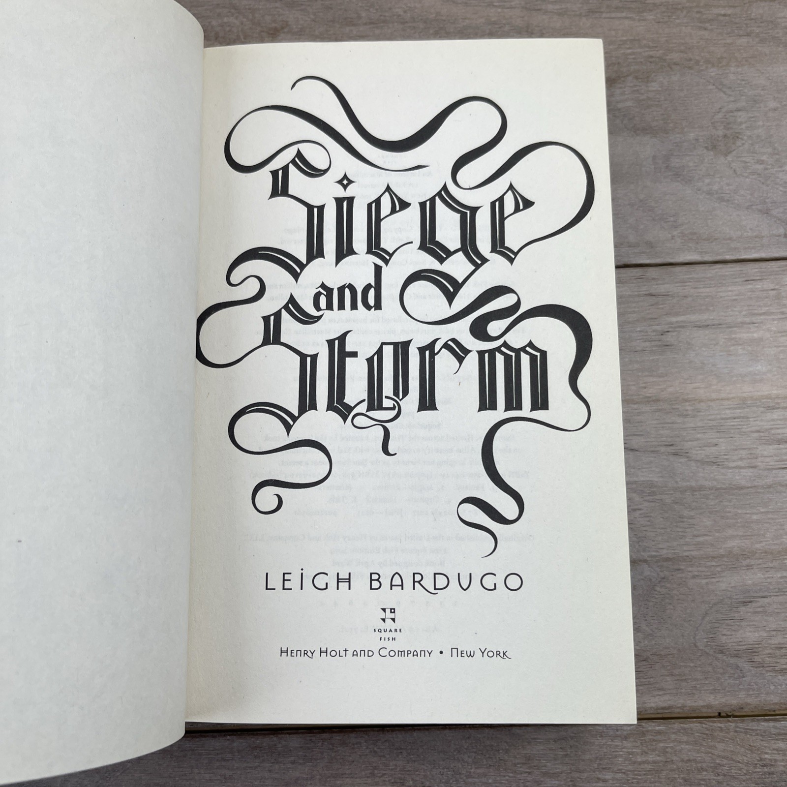 Shadow and Bone The Grisha Trilogy Books 1-3 Square Fish Hardcover Leigh Bardugo