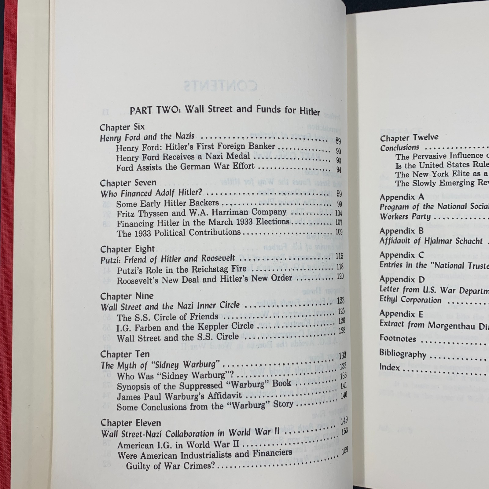 Wall Street and the Rise of Hitler – by Antony Sutton – Vintage Hardcover 1976