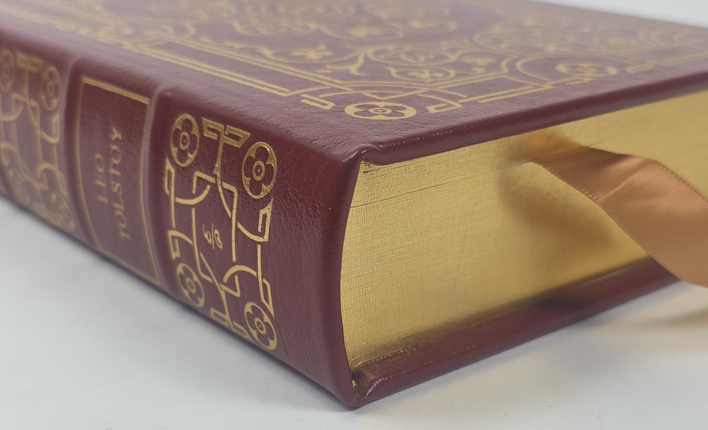 Lot of 2 Easton Press HC Books ~ War and Peace & Anna Karenina by: Leo Tolstoy