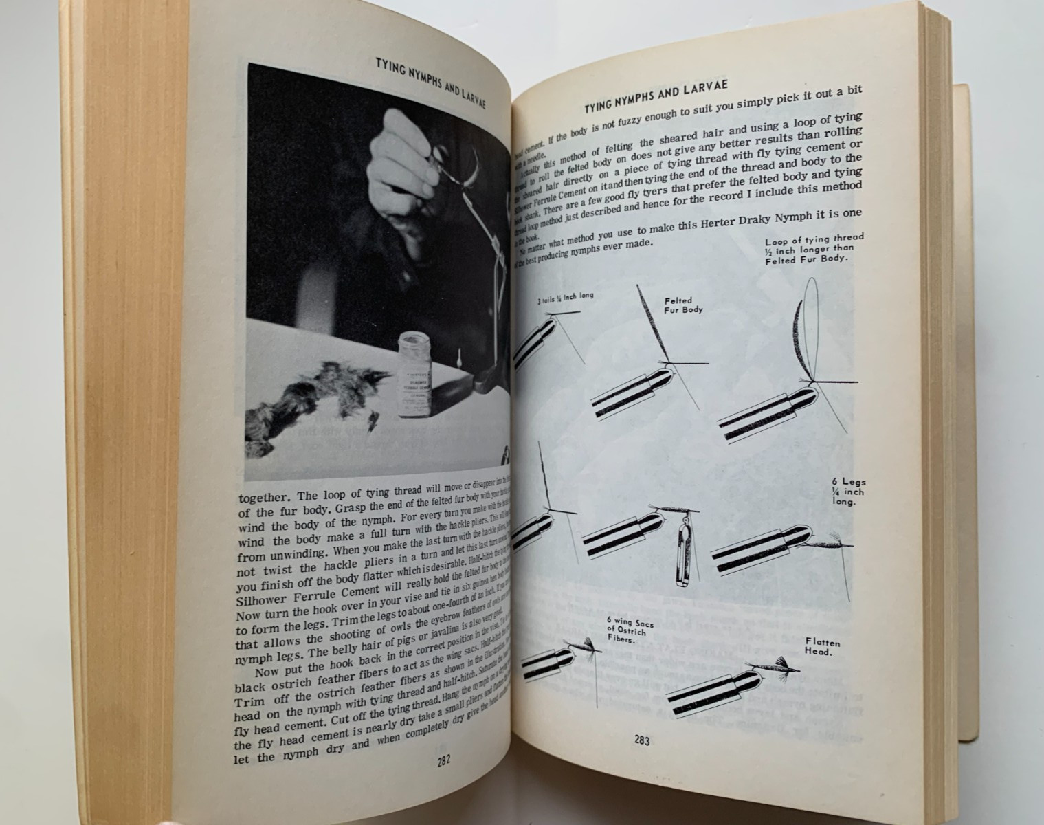 Professional FLY TYING, SPINNING & TACKLE MAKING Guide, George HERTER, 1973