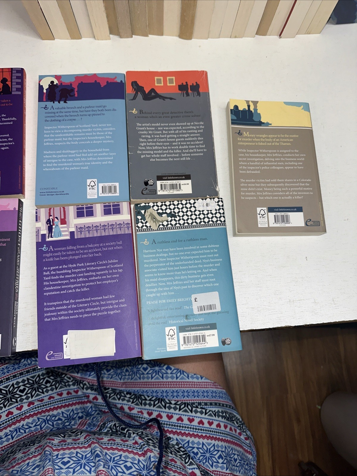 MRS. JEFFRIES Complete Set Series 1-41 by Emily Brightwell See Description.