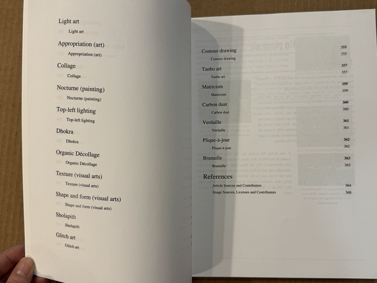 Artists Techniques, Including: En Plein Air, Photomontage, Camera Obscura, Etc.