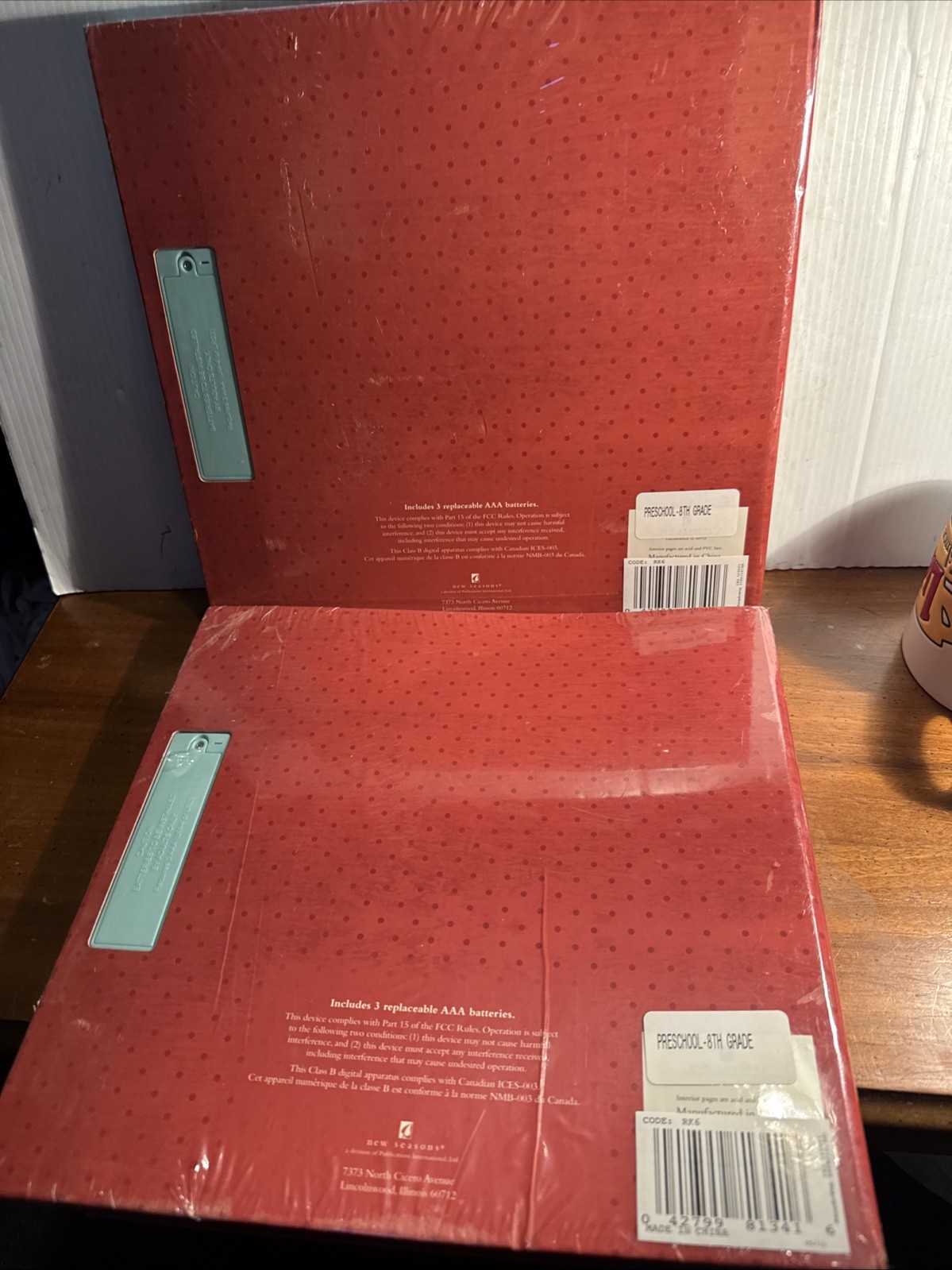LOT 2 School Years Keepsake Book – May 1, 2011 New in Shrinkwrap!