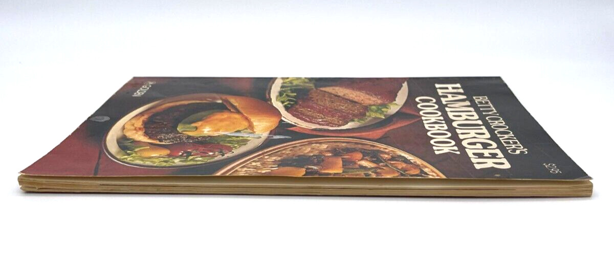 Betty Crocker Hamburger Cookbook Vintage 1977-72 pages Golden- See Video