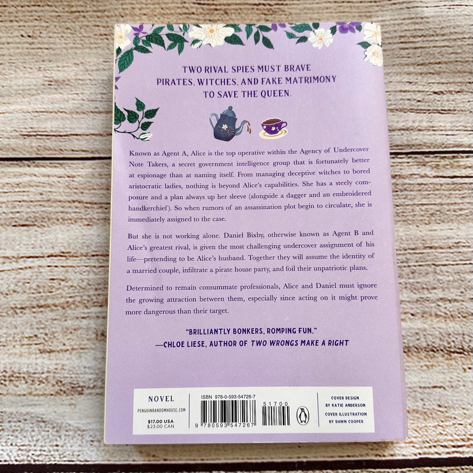 The Secret Service of Tea and Treason by India Holton Paperback Book