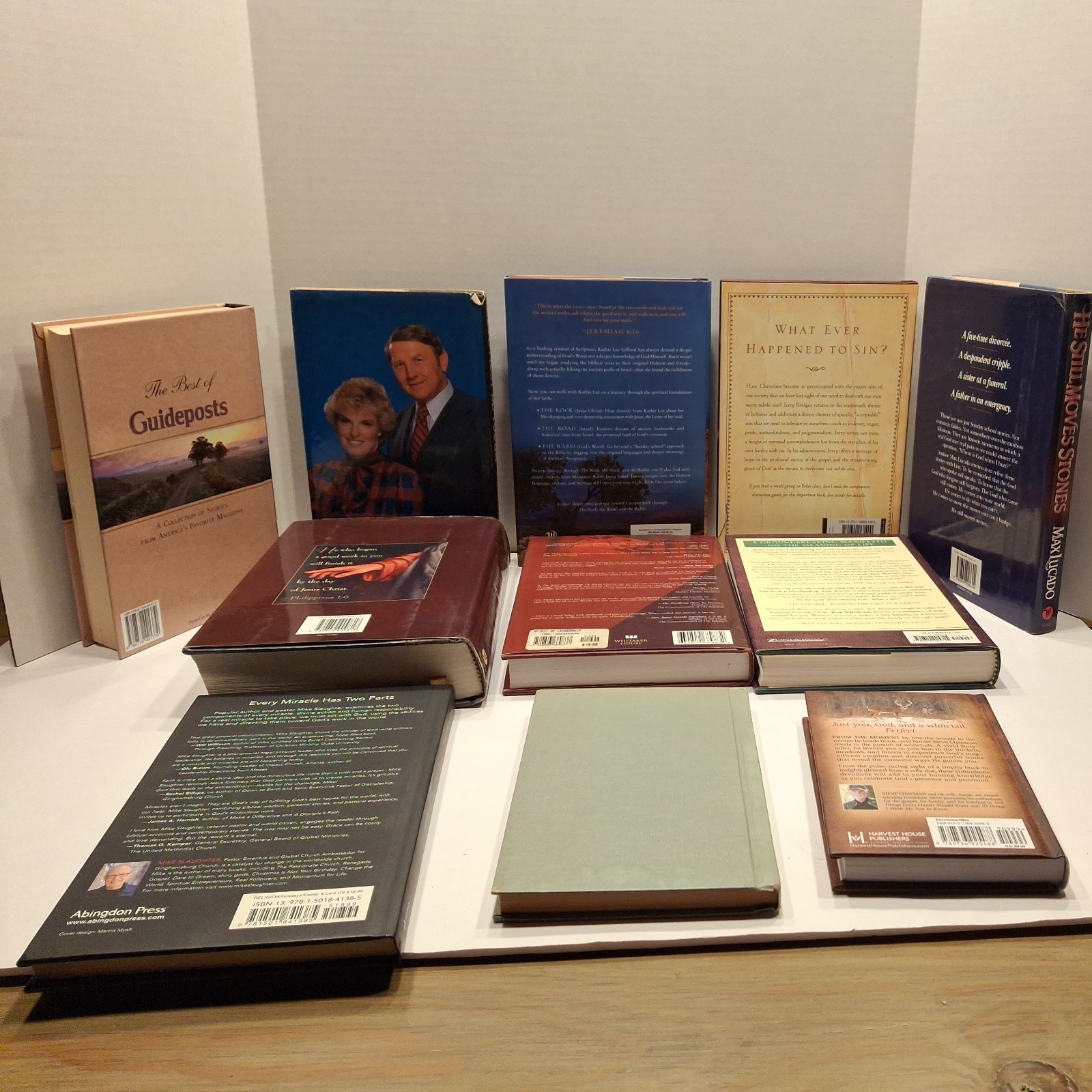 Lot Of 25 Christian Self Help Devotional Motivational books Swindoll Dobson etc