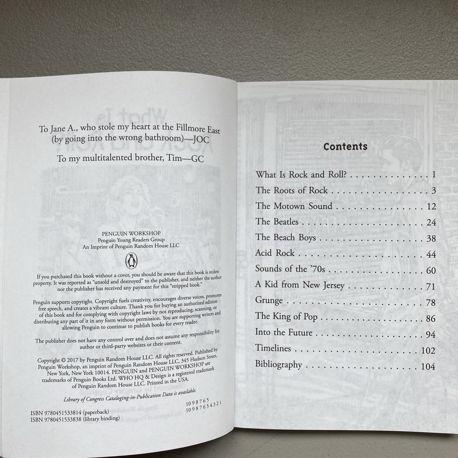 What Is Rock and Roll? (What Was?) – paperback O’Connor, Jim|Who HQ|Copeland…