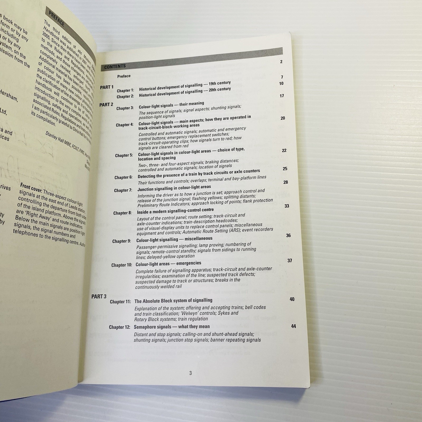 Modern Signalling Handbook by Stanley Hall Fourth 4th Edition 4E Signals